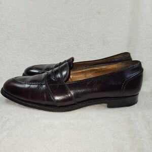 Alden Burgundy 683 Full Strap Slip-On Penny Loafer Dress Shoe Men 11